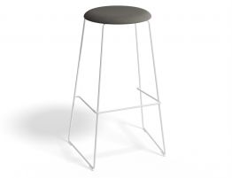 77cm Bar Height - Grey Fabric Seat image