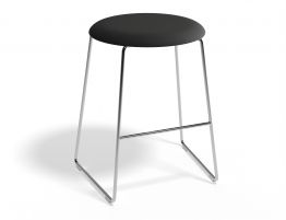 46cm Round / Anthracite Fabric Seat  image