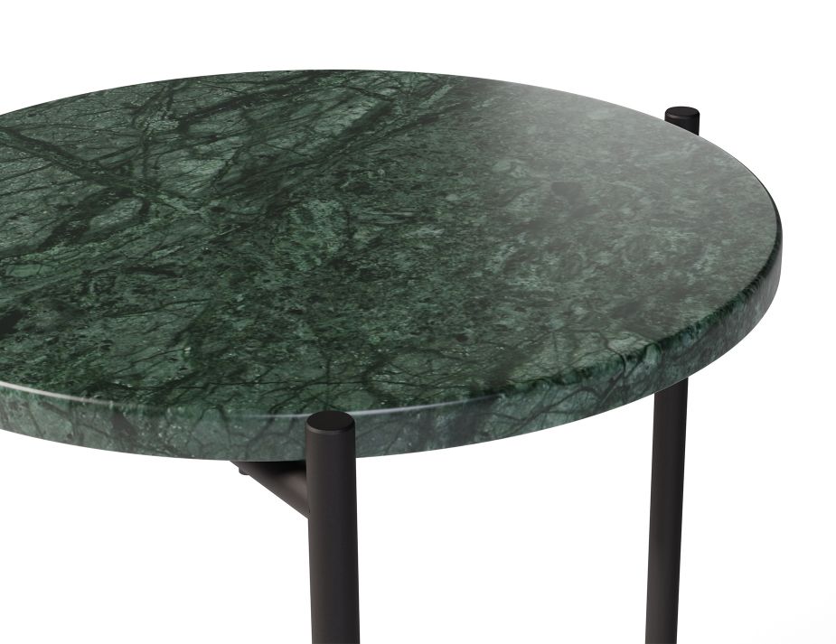 Green Marble Round Side Table