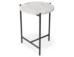 Modern White Marble Side Table
