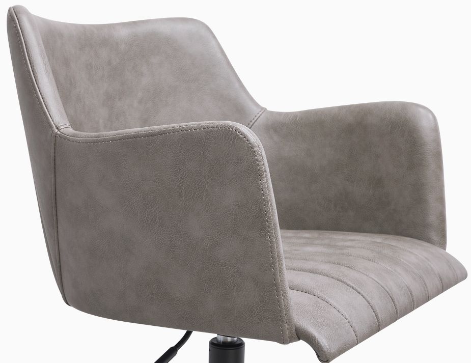 Andorra Vintage Grey Office Armchair 6