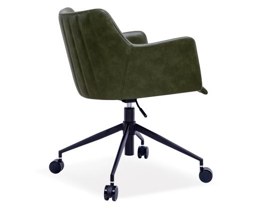 Andorra Office Armchair Vintage Green Seat