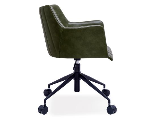 Andorra Office Armchair Vintage Green Seat