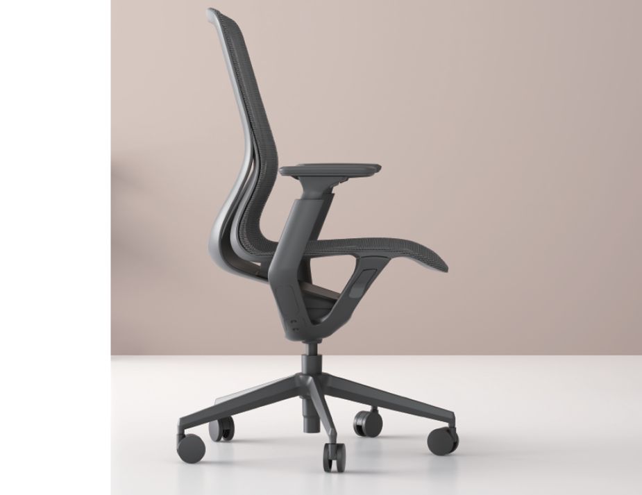 Modern Grey Office Chair