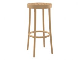 822 Barstool 80cm Natural Oiled