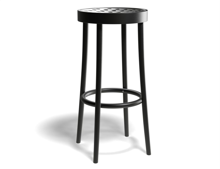 822 Barstool 80cm Blackgrain