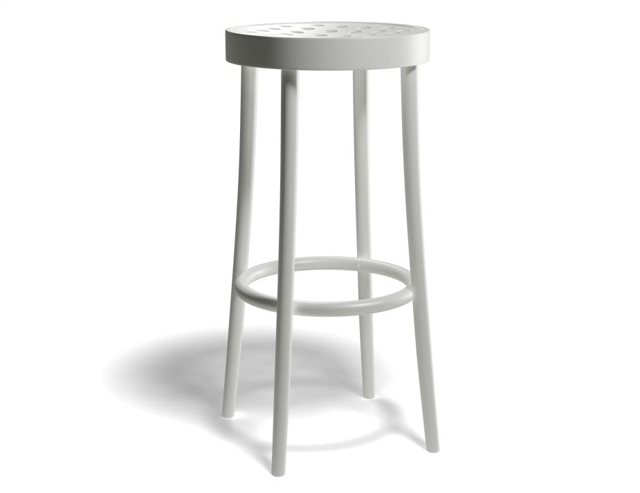 822 Barstool 80cm Whitepigment