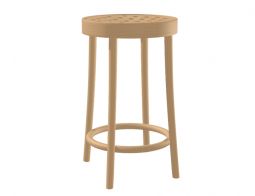 822 Barstool 63cm Natural Oil