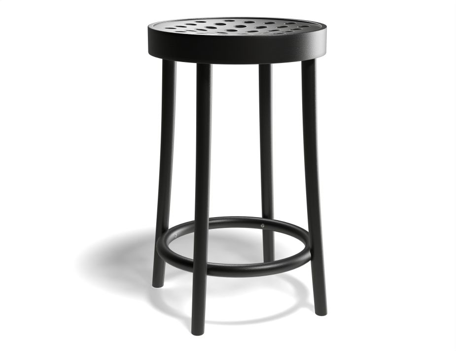 822 Barstool 63cm Blackgrain