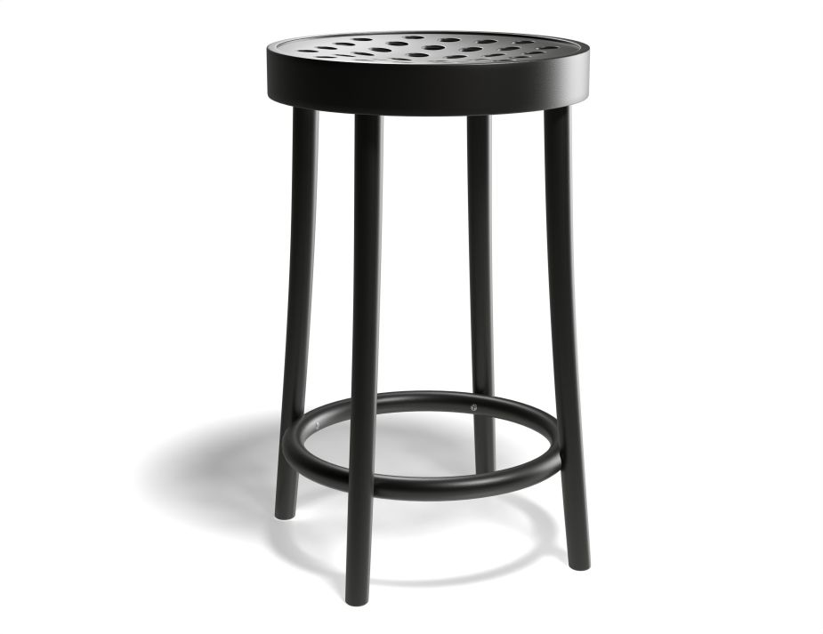 822 Barstool 63cm Darkwenge