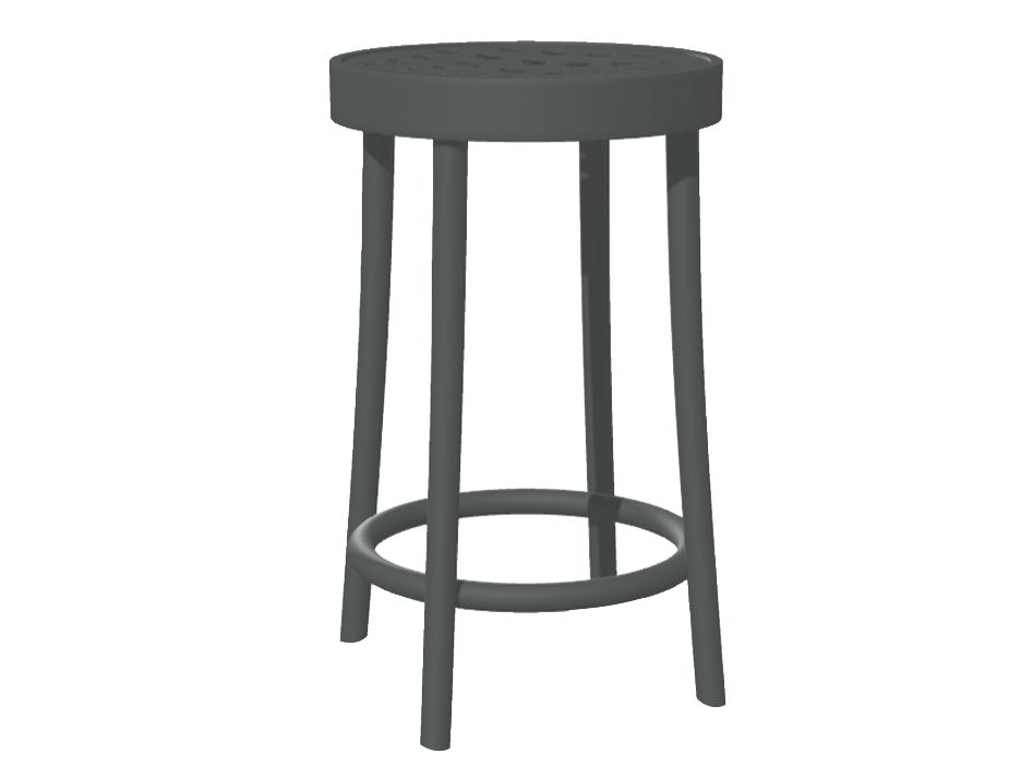 822 Barstool 63cm Grey Shadow Pigment3