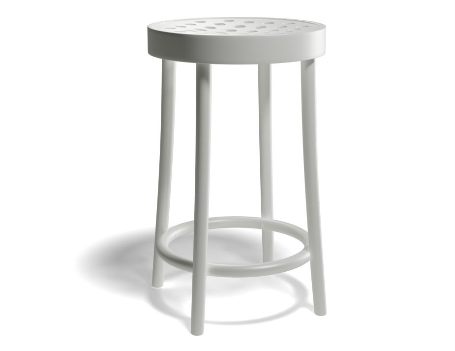 822 Barstool 63cm Whitepigment