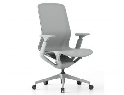 Office Chair In Light Grey