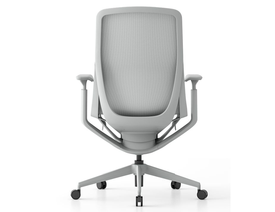 Light grey ergonomic office chair sale
