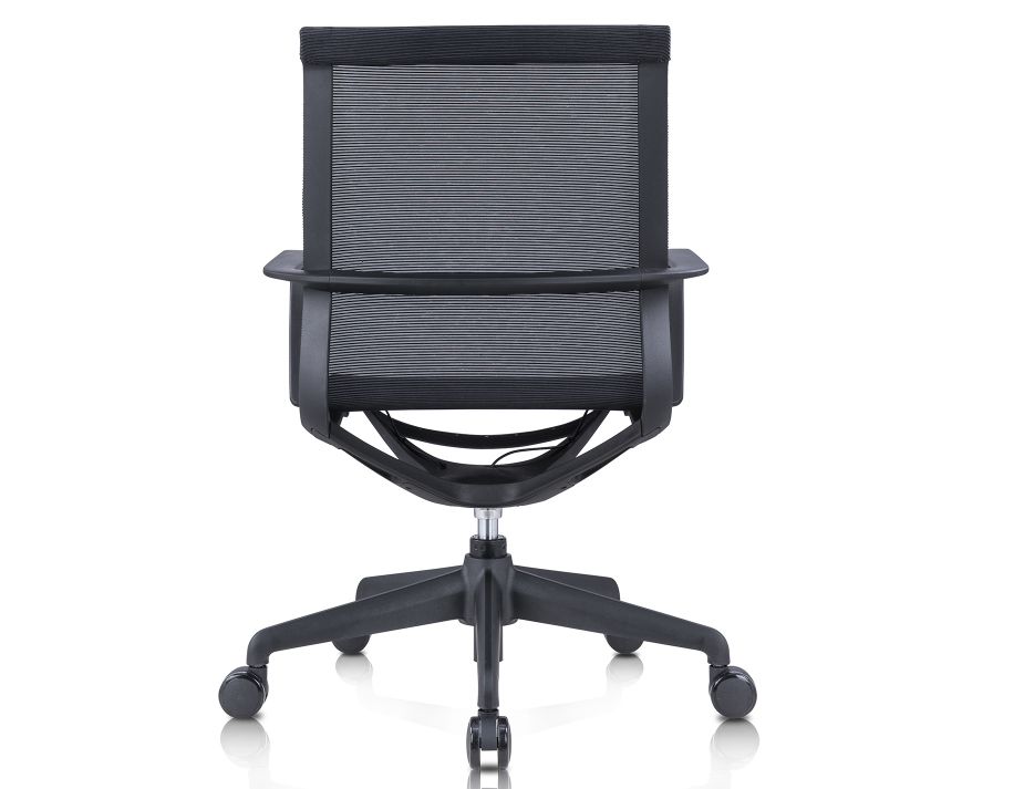 Black Low Back Mesh Office Chair