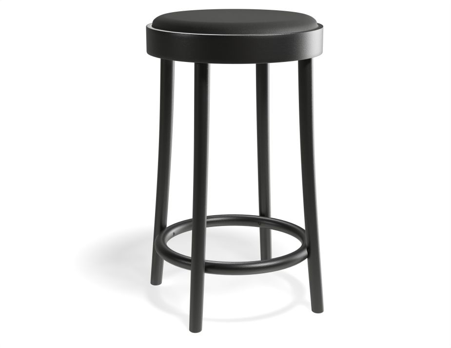 822 Barstool 63cm Blackgrain Mdr0000