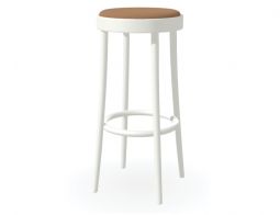 822 Stool 80 Padded P Cat 1 Leather