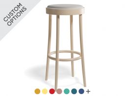 822 Barstool 80cm Beechnatural Banner Dots