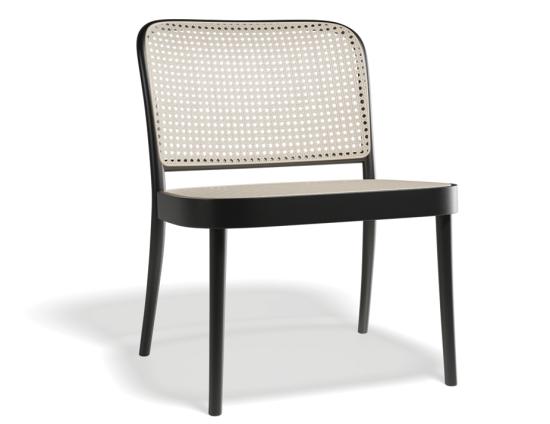 811 Lounge Chair - Cane Seat - Cane Backrest - by TON