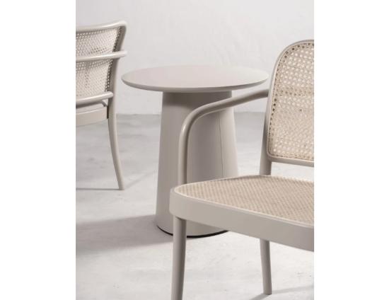 811 Lounge Armchair - Cane Seat - Cane Backrest - by TON