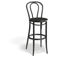 Chair 18 Stool 80cm Black