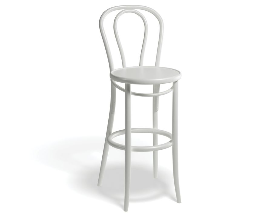 Chair 18 Stool 80cm White