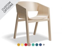 Merano Armchair - Veneer Seat and Back - by TON