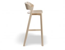 Merano Barstool Beech Side