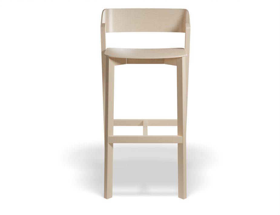 Merano Barstool Beech Front