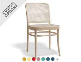 811 Hoffmann Chair - Cane Seat - Cane Backrest - by TON