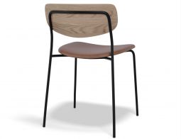 Rylie Chair Natural TanPU Back