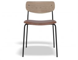 Rylie Chair Natural TanPU Front