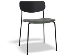 Rylie Chair Black GreenPU