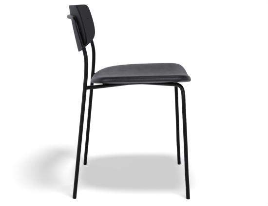 Rylie Dining Chair - Black - Upholstered