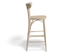 Banana Barstool76cm Beechnatural Side