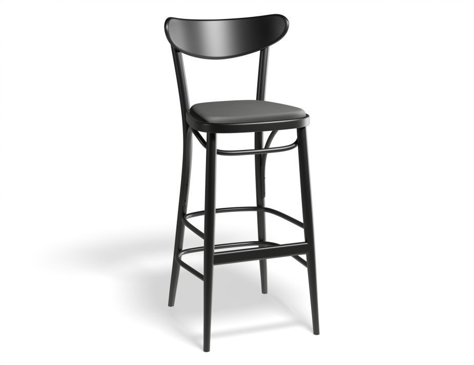 Banana Barstool76cm Blackgrain Mdr0000