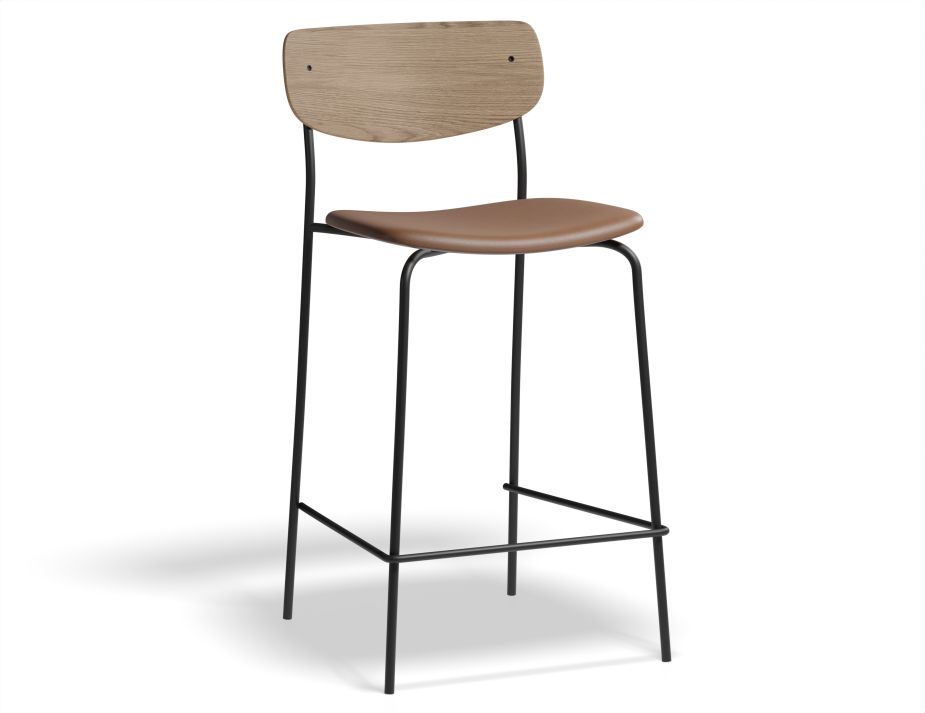 Rylie Stool 65cm Natural TanPU