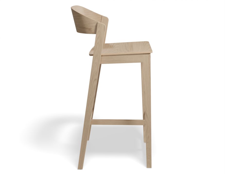 Grayson 65cm Barstool Natural Side