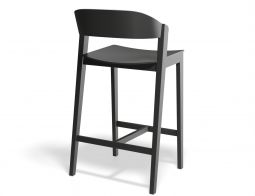 Grayson 65cm Barstool Black Back