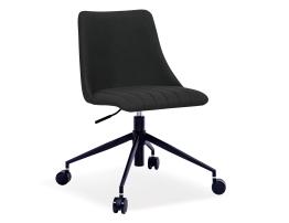 Andorra Swivel Office Chair Anthracite Grey Fabric