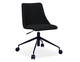 Andorra Swivel Office Chair Anthracite Grey Fabric