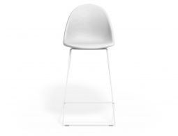 P 4 Pebble Kitchenstool Whitepuseat Whiteframe