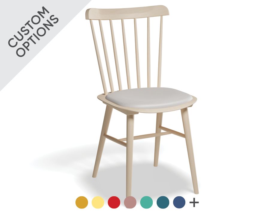 Ironica Dining Chair Upholstered 01