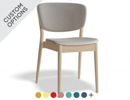 Valencia Chair - Upholstered Seat & Back - by TON