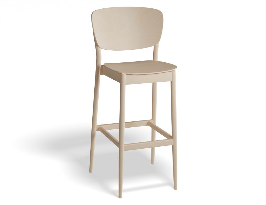 Valencia Barstool 75cm Beechnatural