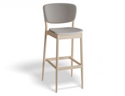 Valencia Barstool 75cm Backseatpad Beechnatural Fargo701