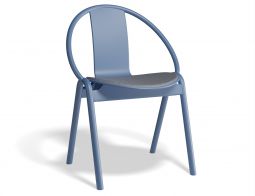 Again Chair Seatpad Blueberry Robo857