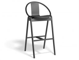 Again Barstool 75cm Seatpad Blackgrain Mdr0000