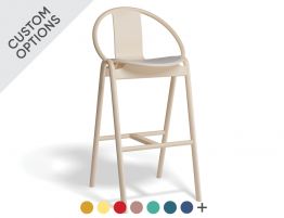 Again Stool Upholstered Seat - by TON