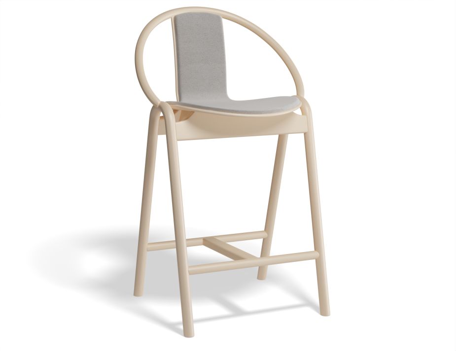 Again Kitchenstool 65cm Fullpad Beechnatural Fargo701